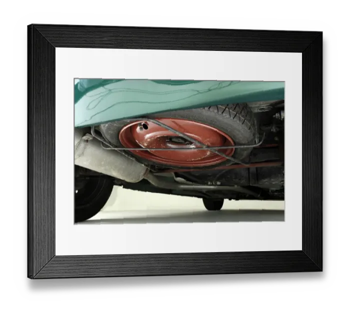 Framed Print : 2002 Peugeot 206