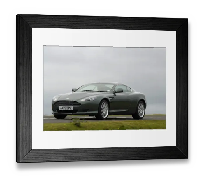 Framed Print : 2005 Aston Martin DB9