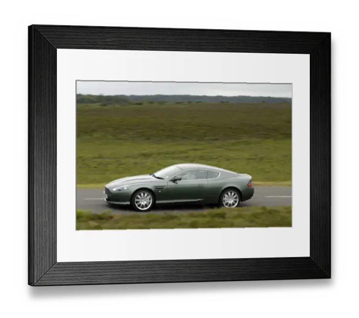 Framed Print : 2005 Aston Martin DB9