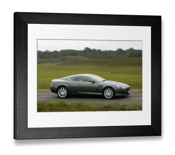 Framed Print : 2005 Aston Martin DB9