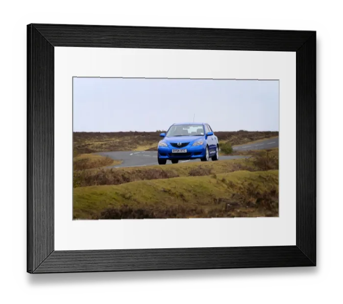 Framed Print : 2004 Mazda 3 1. 6 Framed Print : 2004 Mazda 3 1. 6