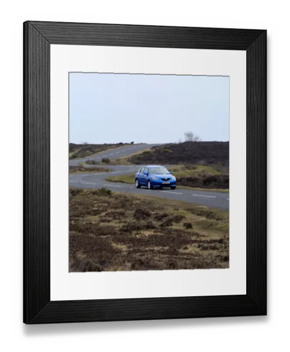 Framed Print : 2004 Mazda 3 1. 6
