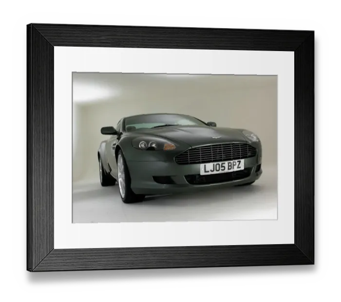 Framed Print : 2005 Aston Martin DB9