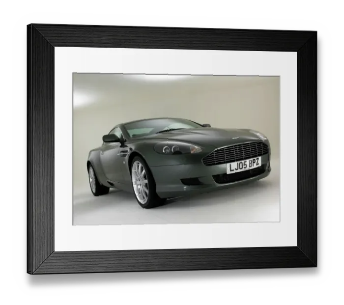 Framed Print : 2005 Aston Martin DB9