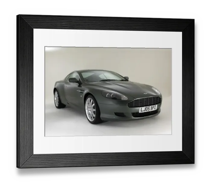 Framed Print : 2005 Aston Martin DB9 Framed Print : 2005 Aston Martin DB9