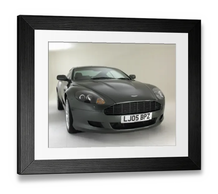 Framed Print : 2005 Aston Martin DB9