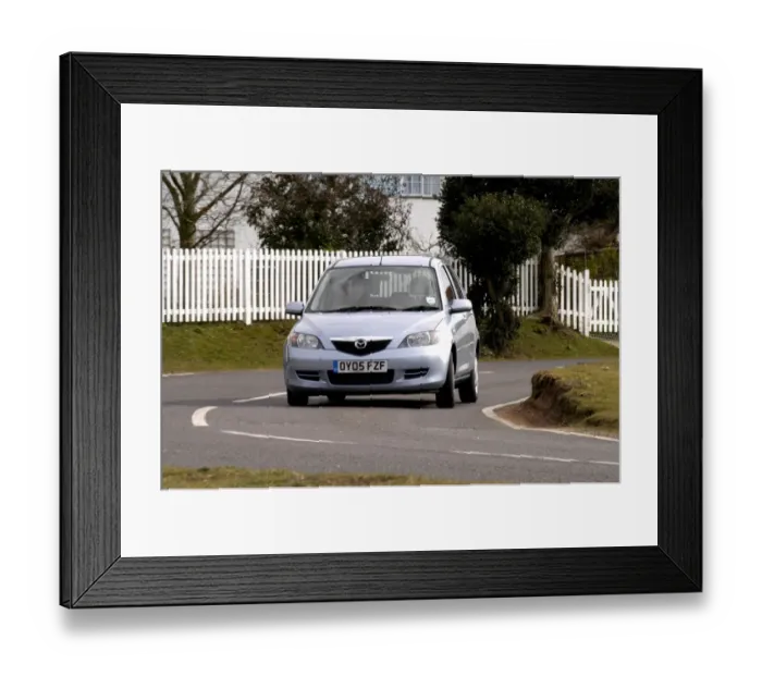 Framed Print : 2005 Mazda 2 1. 4D