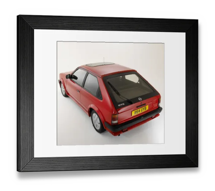 Framed Print : 1983 Opel Kadett