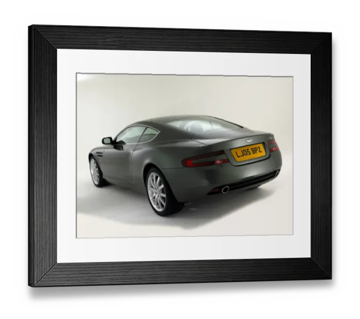 Framed Print : 2005 Aston Martin DB9 Framed Print : 2005 Aston Martin DB9