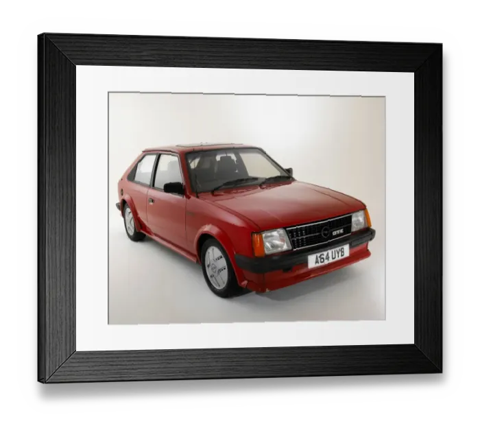 Framed Print : 1983 Opel Kadett Framed Print : 1983 Opel Kadett