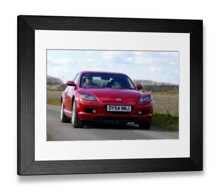 Framed Print : 2004 Mazda RX8 Framed Print : 2004 Mazda RX8