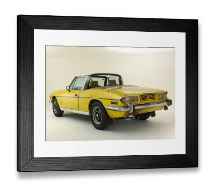 Framed Print : 1976 Triumph Stag