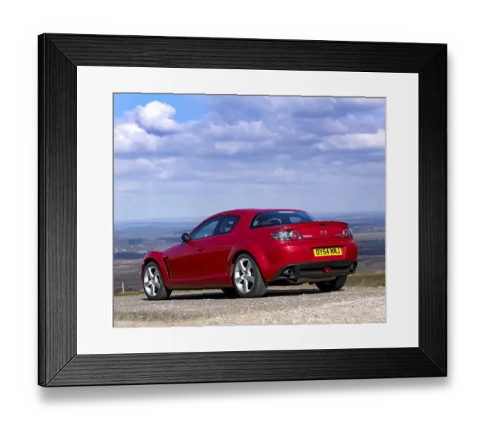 Framed Print : 2004 Mazda RX8