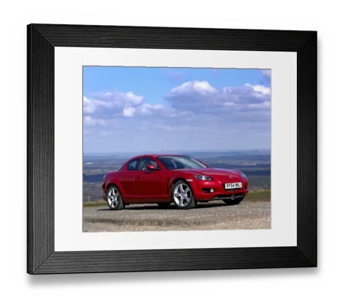 Framed Print : 2004 Mazda RX8 Framed Print : 2004 Mazda RX8