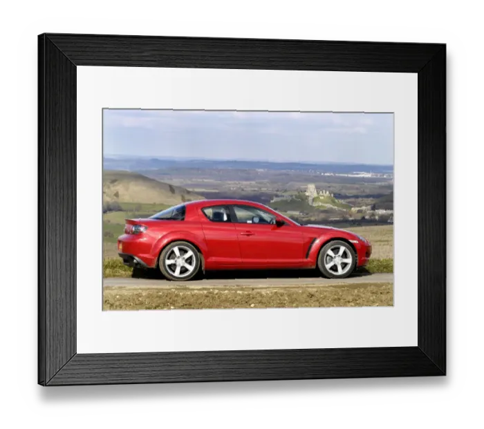 Framed Print : 2004 Mazda RX8