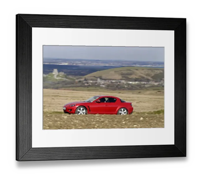 Framed Print : 2004 Mazda RX8