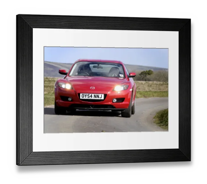 Framed Print : 2004 Mazda RX8