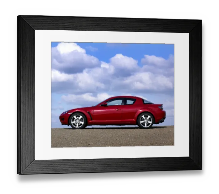 Framed Print : 2004 Mazda RX8