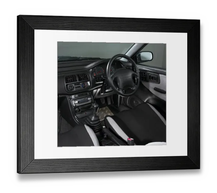 Framed Print : 1997 Subaru Impreza Framed Print : 1997 Subaru Impreza