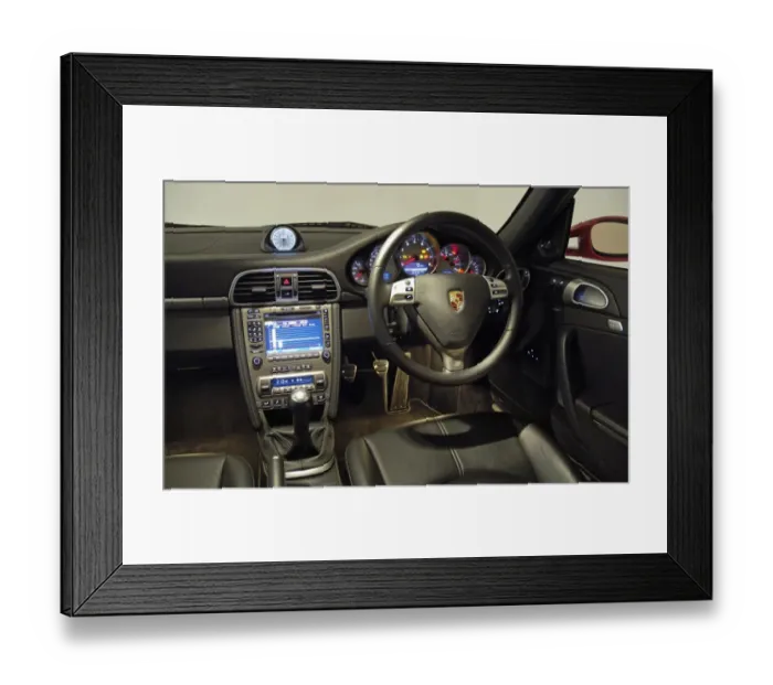 Framed Print : 2004 Porsche 911