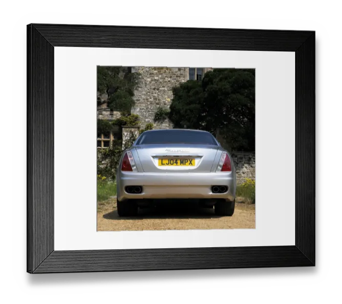 Framed Print : 2004 Maserati Quattroporte