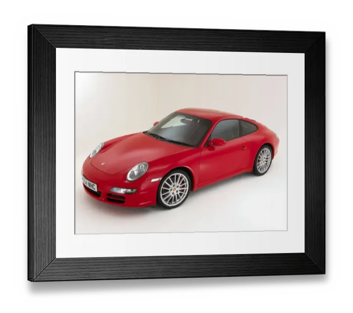 Framed Print : 2004 Porsche 911