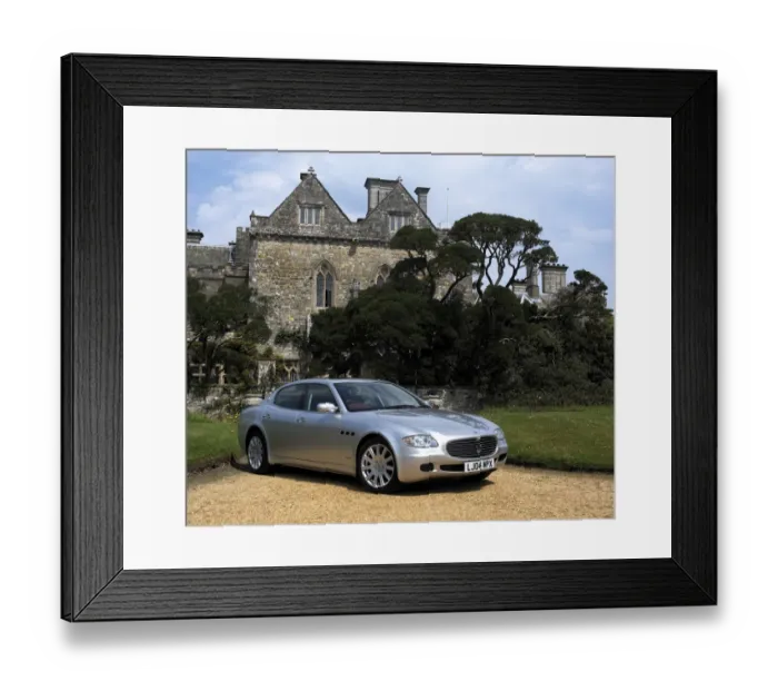 Framed Print : 2004 Maserati Quattroporte Framed Print : 2004 Maserati Quattroporte