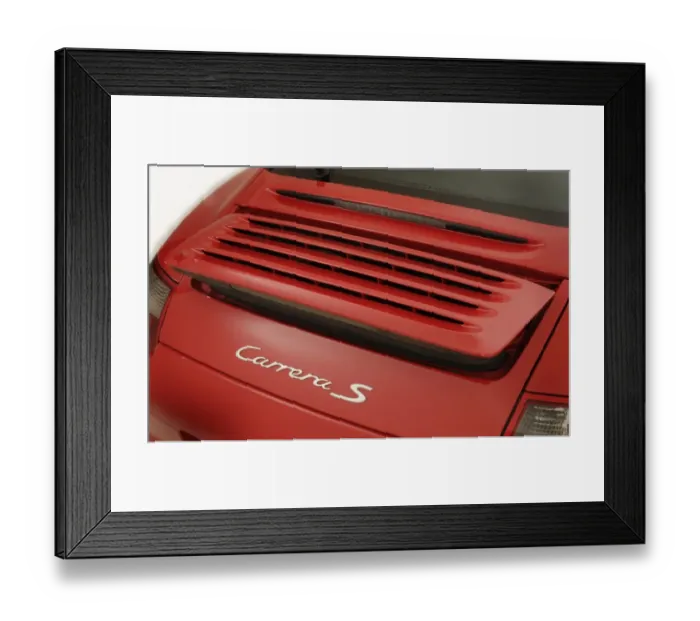 Framed Print : 2004 Porsche 911