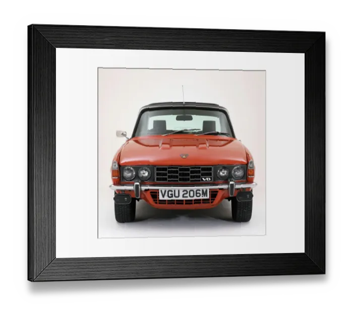Framed Print : 1974 Rover P6 3500S Framed Print : 1974 Rover P6 3500S