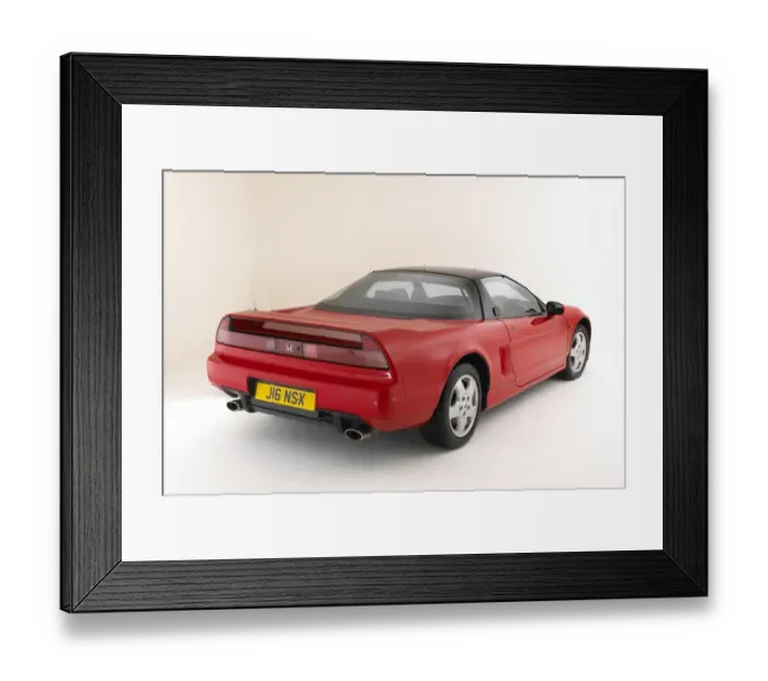 Framed Print : 1991 Honda NSX Framed Print : 1991 Honda NSX