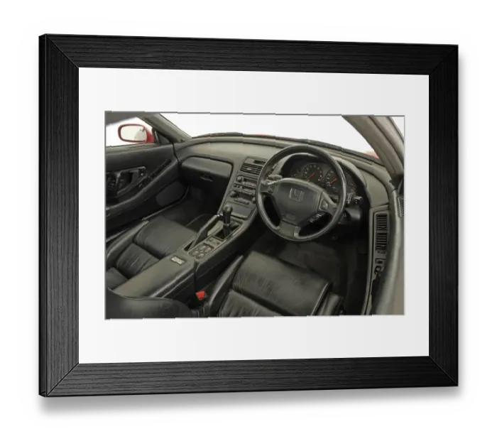 Framed Print : 1991 Honda NSX Framed Print : 1991 Honda NSX
