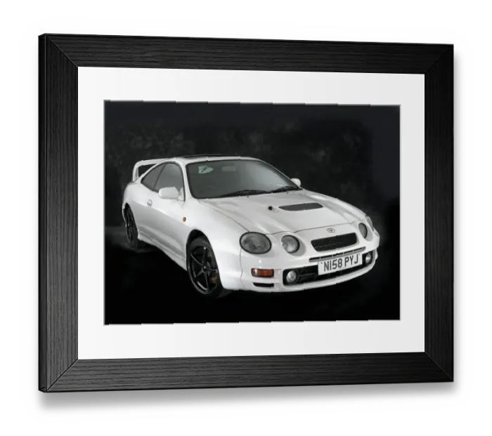 Framed Print : 1995 Toyota Celica