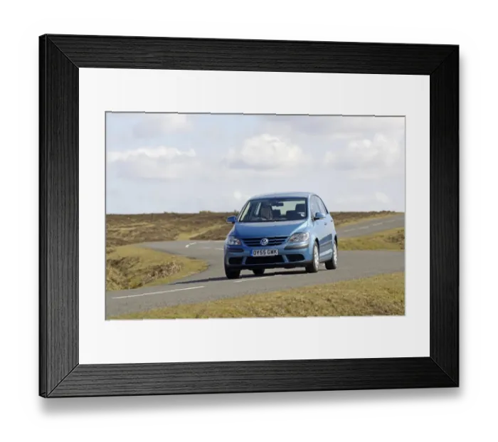 Framed Print : 2005 VW Golf Plus