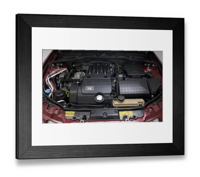 Framed Print : 2001 Rover 75 V6
