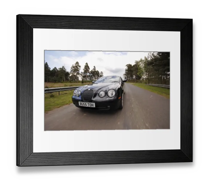 Framed Print : 2005 Jaguars Type