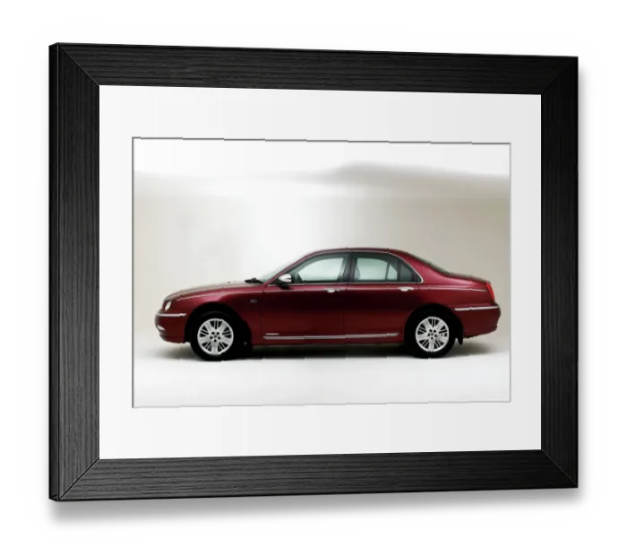 Framed Print : 2001 Rover 75 V6
