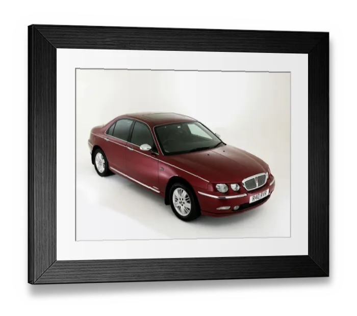 Framed Print : Rover 75 V6 2001 Framed Print : Rover 75 V6 2001