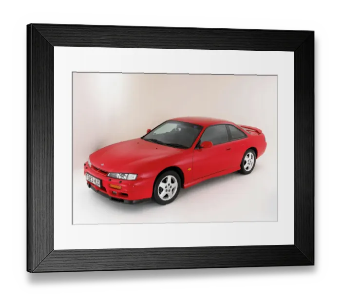 Framed Print : 1999 Nissan 200SX