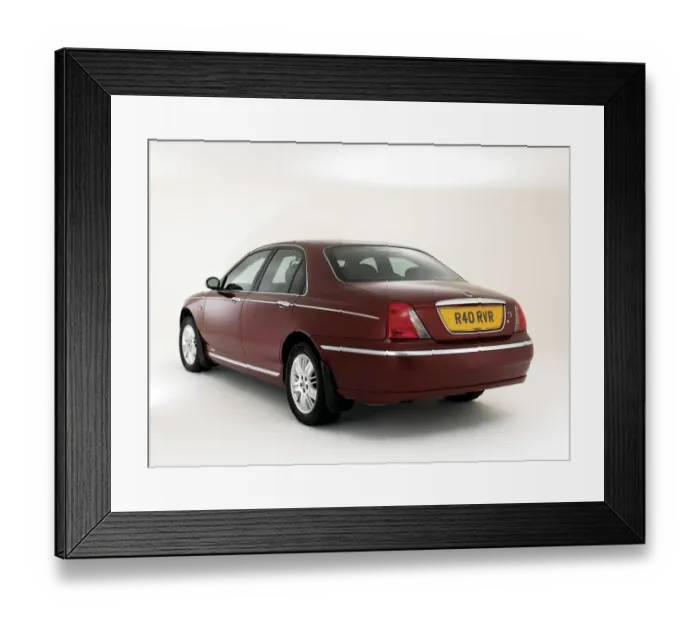 Framed Print : 2001 Rover 75 V6