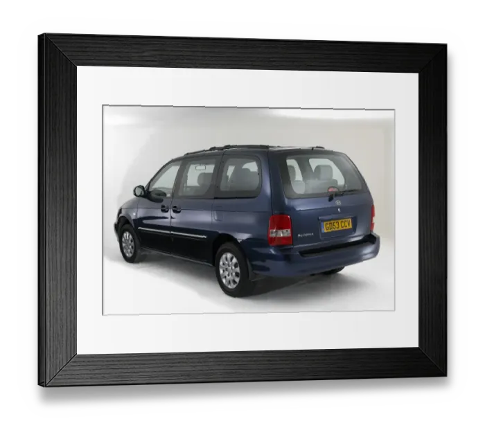 Framed Print : 2003 Kia Sedona Framed Print : 2003 Kia Sedona
