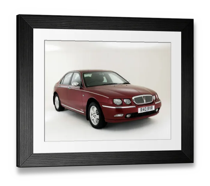 Framed Print : 2001 Rover 75 V6 Framed Print : 2001 Rover 75 V6