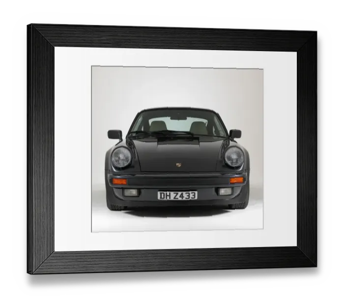 Framed Print : 1988 Porsche 930 Framed Print : 1988 Porsche 930