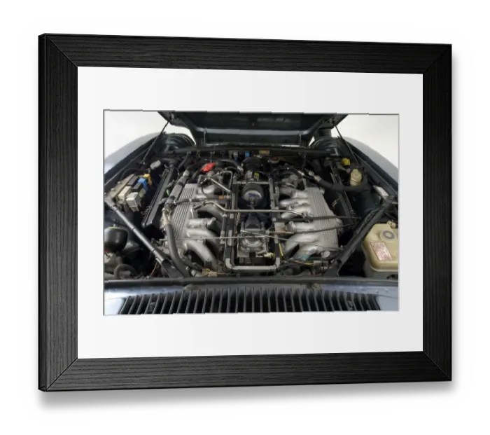 Framed Print : 1991 Jaguar XJS