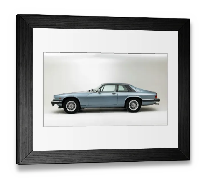Framed Print : 1991 Jaguar XJS