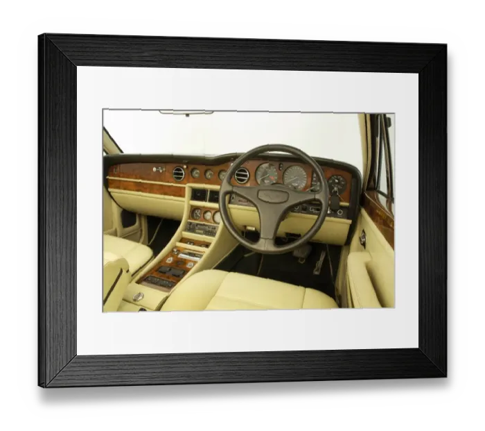 Framed Print : 1987 Bentley Turbo Framed Print : 1987 Bentley Turbo