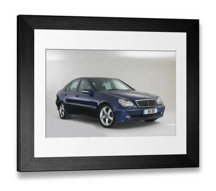 Framed Print : 2004 Mercedes Benz Framed Print : 2004 Mercedes Benz