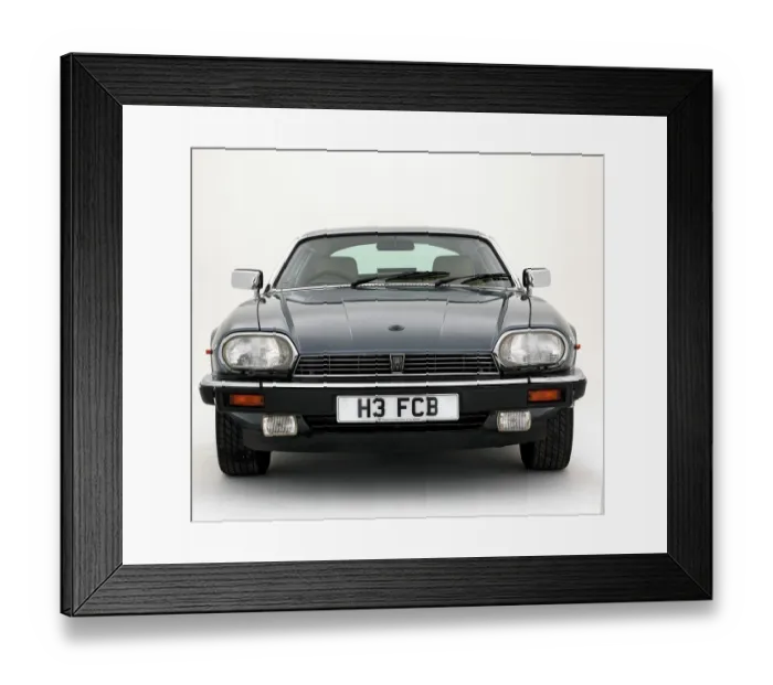 Framed Print : 1991 Jaguar XJS