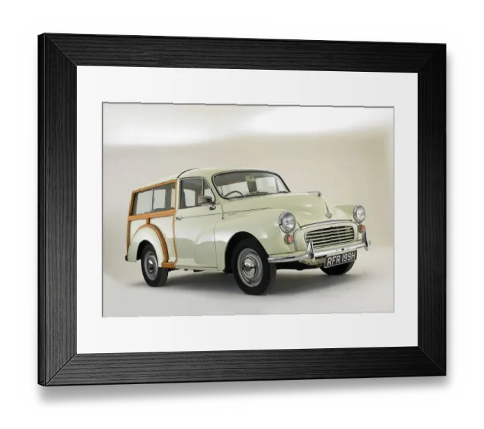 Framed Print : 1970 Morris Minor Framed Print : 1970 Morris Minor