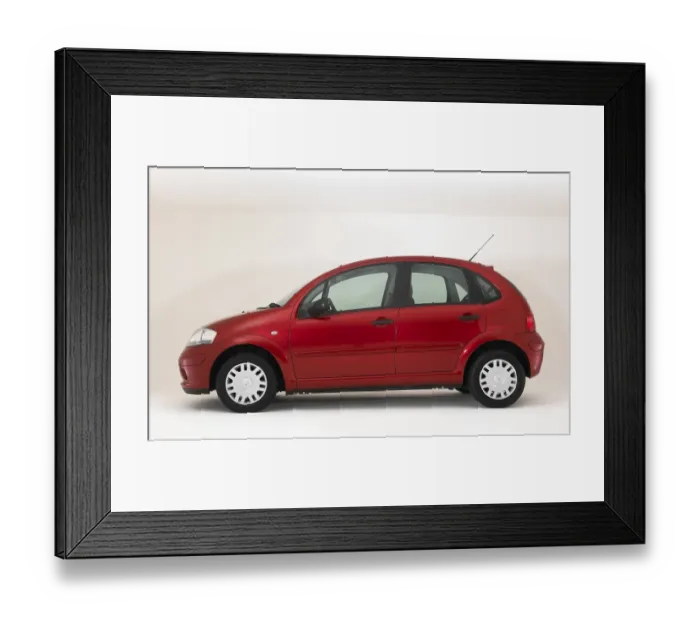 Framed Print : 2005 Citroen C3
