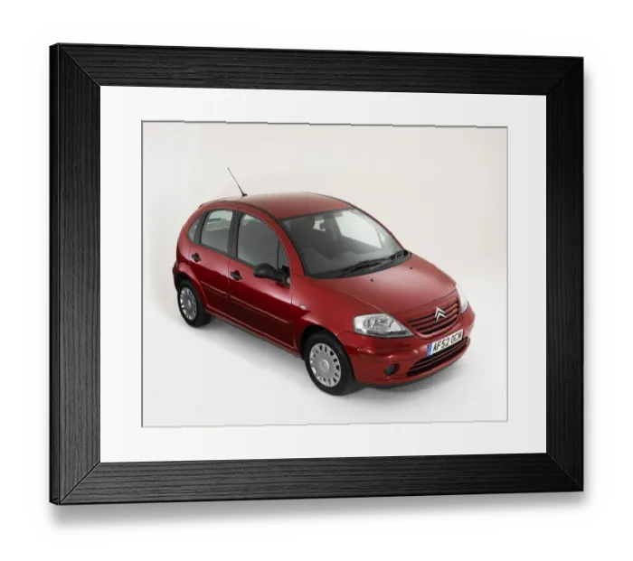 Framed Print : 2005 Citroen C3 Framed Print : 2005 Citroen C3